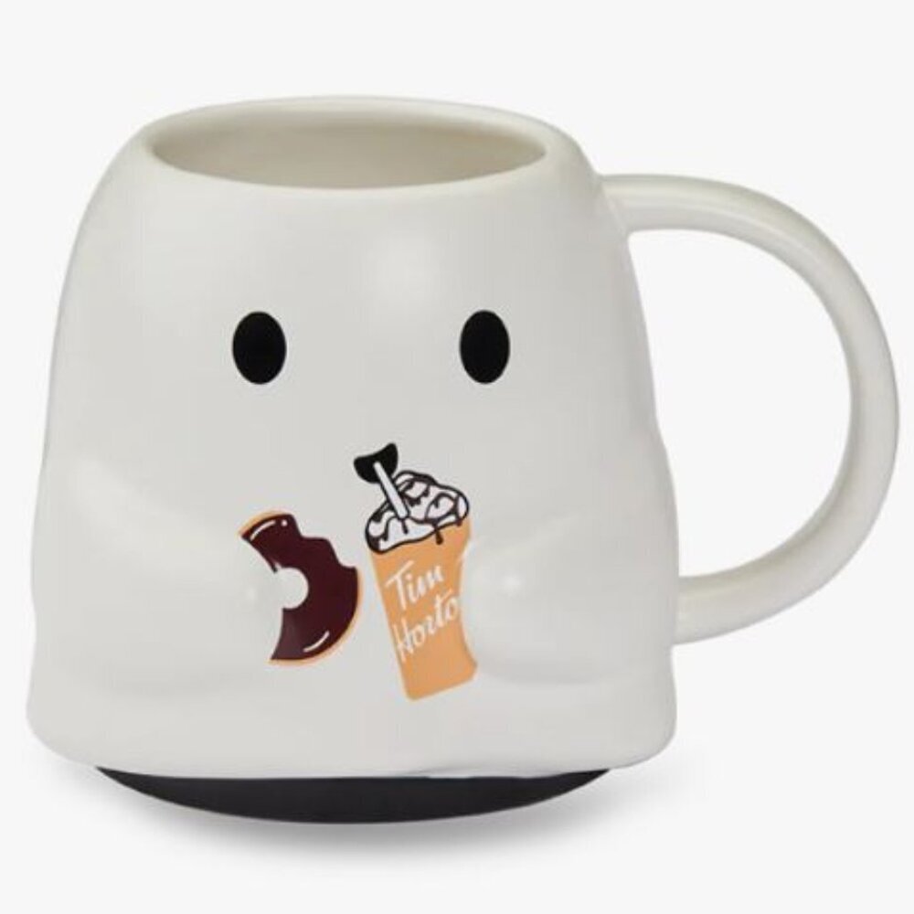 TIM Horton's Ghost Mug 2024 Colour Change Mug Heat Activated 20oz BNIP